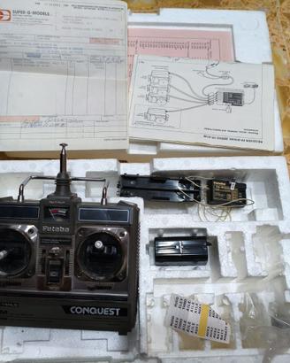 Radiocomando AM Futaba Conquest FP-T4NLG Vintage