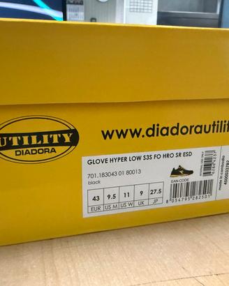 Diadora glove hyper low