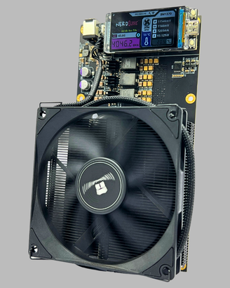 NerdQAxe++ (miner per produzione Bitcoin)
