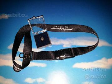 Lamborghini Bull Pin Porta Badge set NUOVI