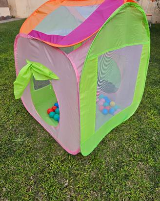 Tenda gioco con palline