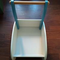 Carrellino primi passi legno Moulin Roty