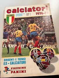 Copertina Album Calciatori Panini 1976/77