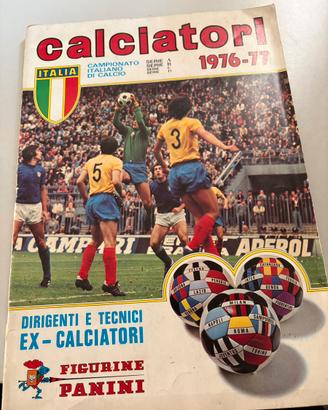 Copertina Album Calciatori Panini 1976/77