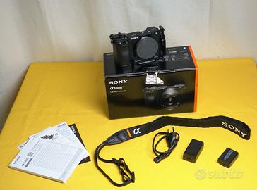 Sony  A6400 perfetta con piastra Small rig +extra!