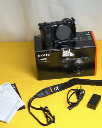 Sony  A6400 perfetta con piastra Small rig +extra!