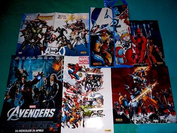 Marvel, Panini, BORSA The Avengers X-Men + POSTER