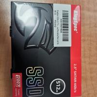 ssd mai aperto KingSpec 512gb 