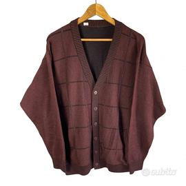 Cardigan Vintage Over-Check