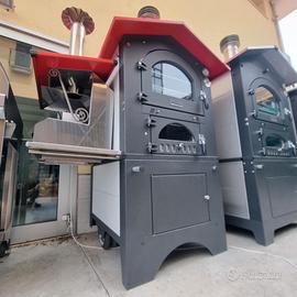 FORNO A LEGNA DA ESTERNO CON BARBECUE FONTANA ROSS