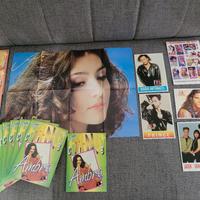 Rivista Fans Club Ambra Angiolini con poster 