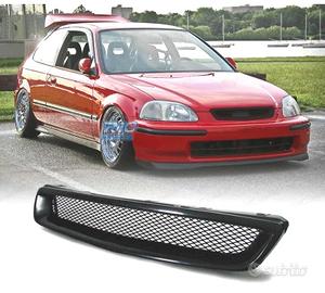 GRIGLIA HONDA CIVIC HATCHBACK 95-98 COLORE NERO
