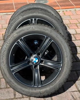 CERCHI IN LEGA ORIGINALI BMW 17 +pneumatico 225/50
