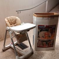 seggiolone prima pappa peg perego diner