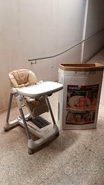 seggiolone prima pappa peg perego diner