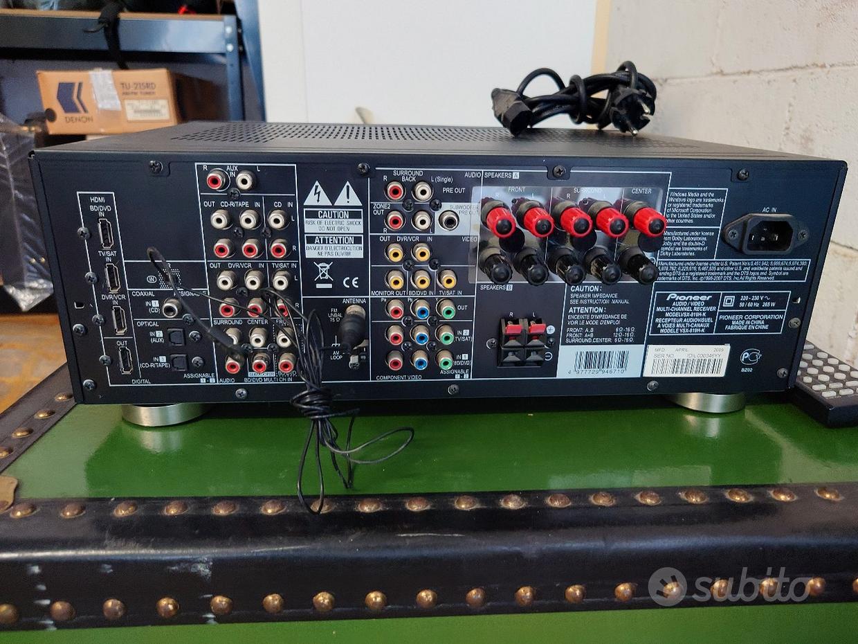 Pioneer vsx-5700s オーディオ/ビデオ受信機 Pioneer vsx-5700s オーディオ/ビデオ受信機 Pioneer vsx-5700s