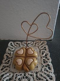 THUN Segnaposto Quadrifoglio Cuori