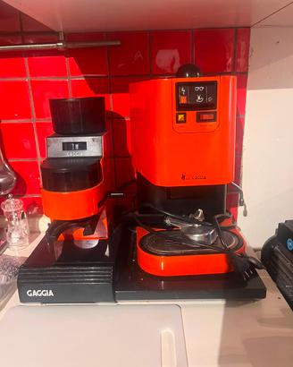 Set Vintage Baby Gaggia + macinacaffè + base