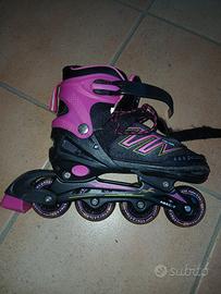 pattini che si illuminano e si allungano