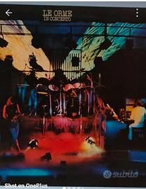 Le Orme. In Concerto. Vinile. 1974