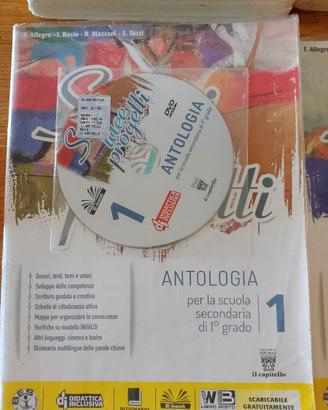 Libro  scuola media SOGNI IDEE PROGETTI VOL.1 e 2