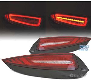 FANALI PORSCHE 911 997 09-12 LED ROSSO BIANCO
