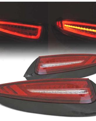 FANALI PORSCHE 911 997 09-12 LED ROSSO BIANCO