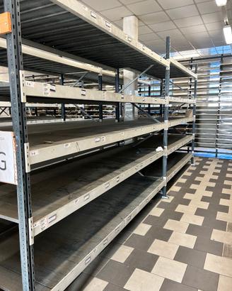 Scaffalatura a ripiani
