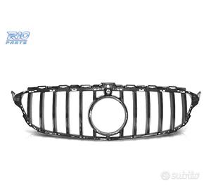 GRIGLIA MERCEDES CLASSE C W205 14-18 LOOK GTR NERO