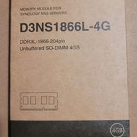 RAM Synology 4GB D3NS1866L-4G - Come Nuova