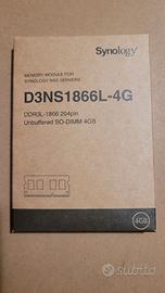 RAM Synology 4GB D3NS1866L-4G - Come Nuova