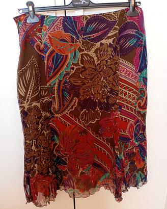 Gonna in seta Blutime 