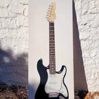 Chitarra elettrica – Dipinto originale 40×100 cm