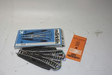 Treni Marklin due scambi elettrici