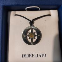 Ciondolo acciaio e oro rosa dei venti Morellato