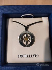 Ciondolo acciaio e oro rosa dei venti Morellato