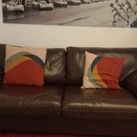 Divano letto in pelle Ikea 