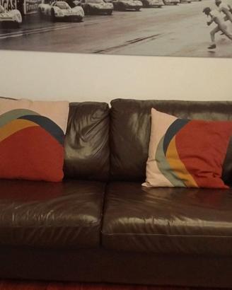 Divano letto in pelle Ikea 