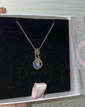 Pandora collana con charm pendenti