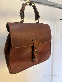 Borsa vintage in vera pelle Henry & Martins