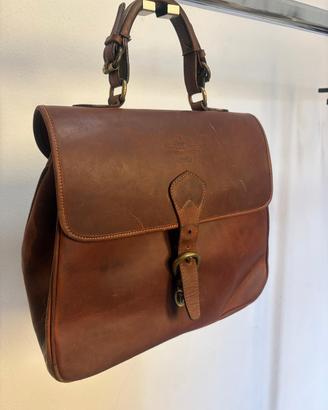 Borsa vintage in vera pelle Henry & Martins