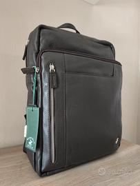 NUOVO Zaino/porta PC vera pelle BEVERLY HILLS polo