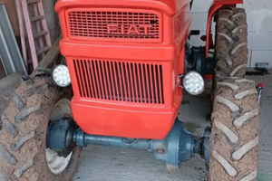 Trattore Fiat 30cv fresa cesta