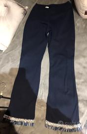 Leggings a zampa blu Calzedonia