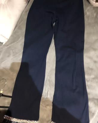 Leggings a zampa blu Calzedonia