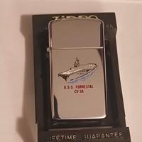 🔥 Zippo originale USA 🇺🇸 – USS Forrestal CV-59 