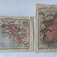 2 Mappe d’epoca dell’Italia – Anni ’20 circa