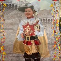 Vestito Moschettiere 1/2 anni