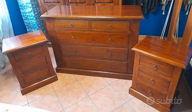 set comò e comodini 