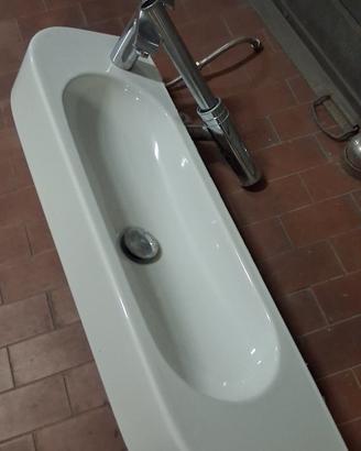 lavabo sospeso monoforo firmato Ceramica Globo
